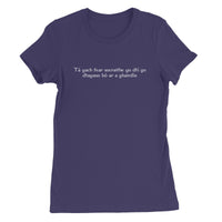 Irish Gaelic "every man is sociable until a cow invades his garden" Women's T-Shirt