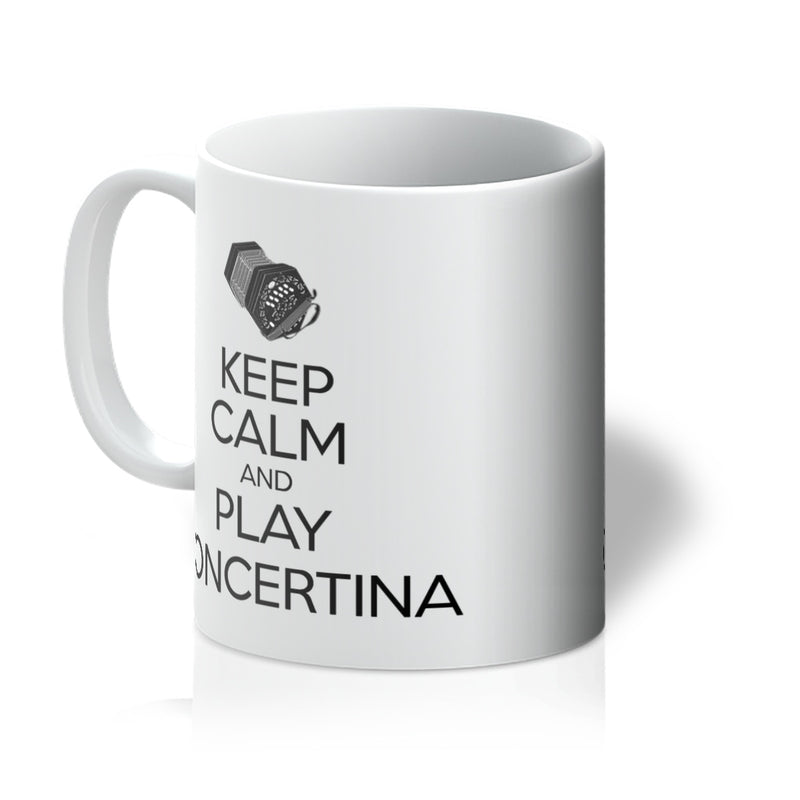 Keep Calm & Play Anglo Concertina Mug