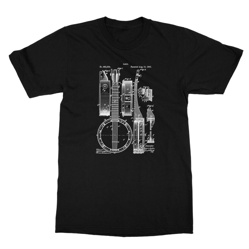 Banjo Patent T-Shirt