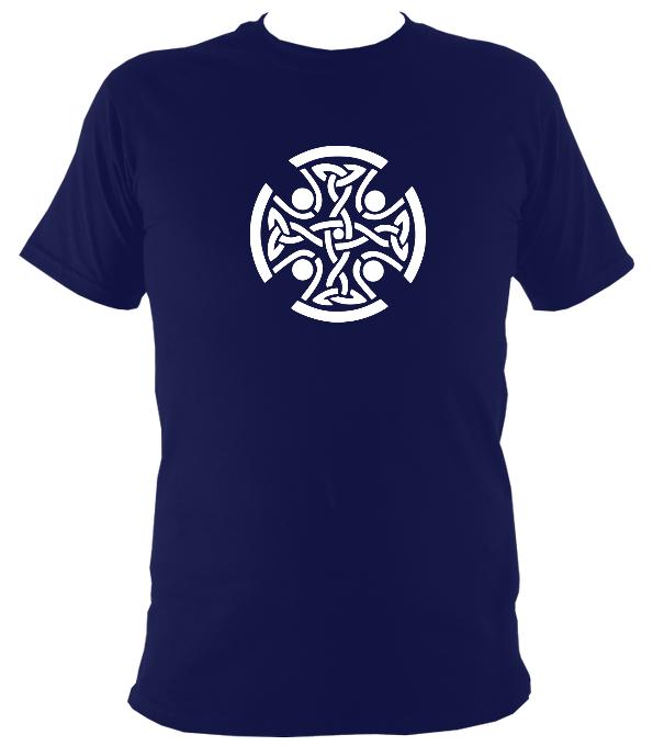 Celtic Round T-shirt - T-shirt - Navy - Mudchutney