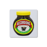Love Hate Accordions Coaster