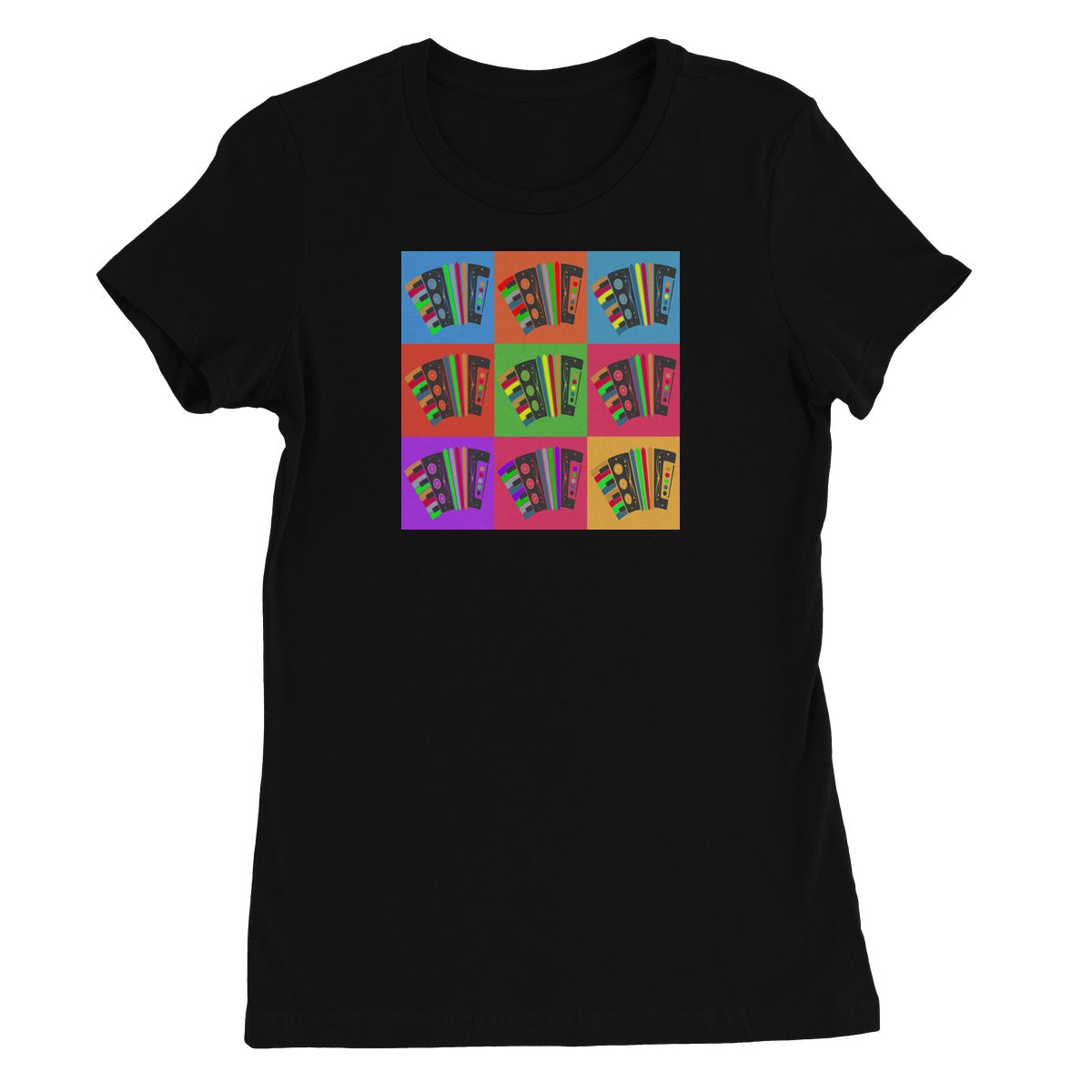 Warhol Style Accordions Women's T-Shirt