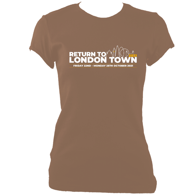 Return to London Town Festival 2021 Women's Fitted T-shirt