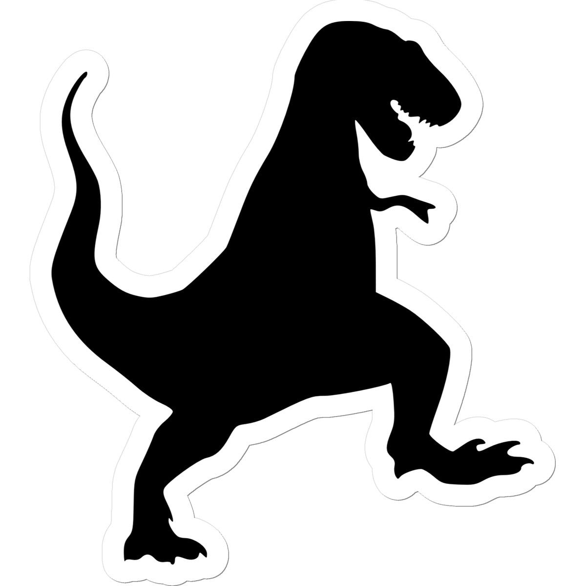 Dancing Dinosaur Sticker