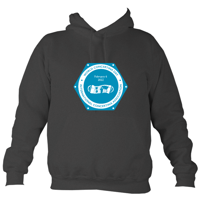 World Concertina Day 2022 Hoodie (printed in UK)