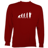 Evolution of Bagpipe Players Sweatshirt