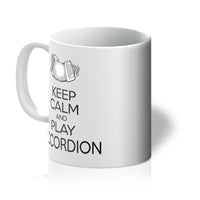 Keep Calm & Play Accordion Mug