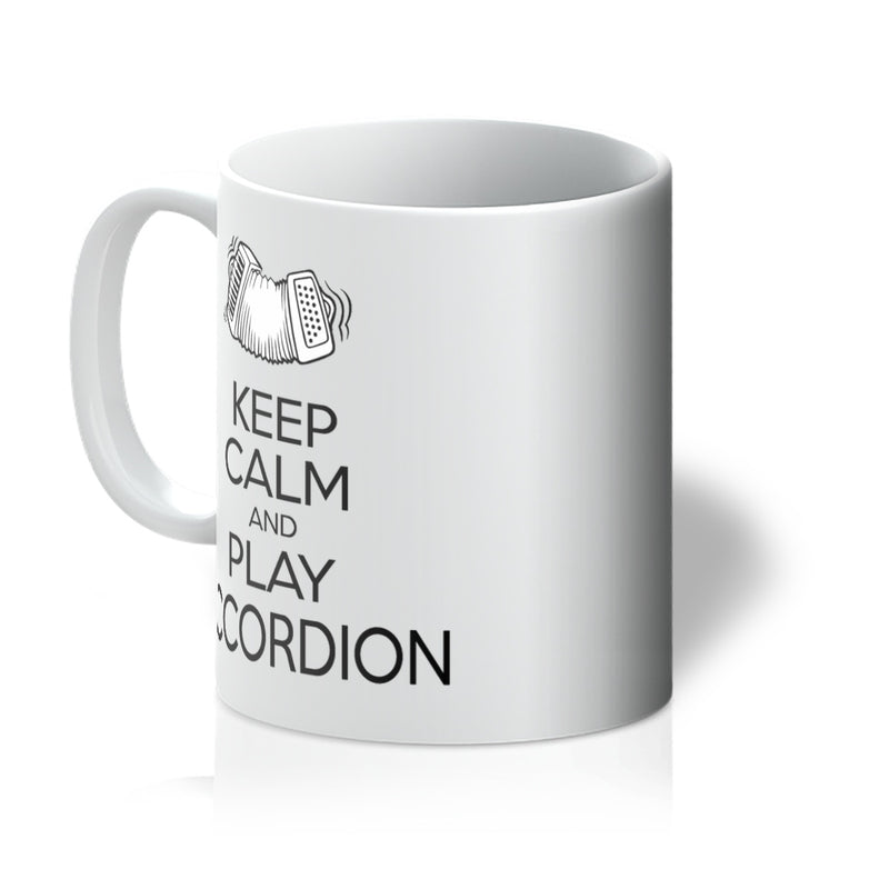Keep Calm & Play Accordion Mug