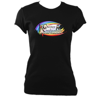 Chester & Chippenham Folk Festival Ladies FItted T-shirt