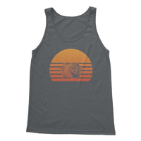 Sunset Concertina Tank Top