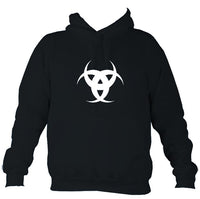 Tribal 3 Moons Hoodie-Hoodie-French navy-Mudchutney