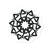 Celtic Style Flower Sticker