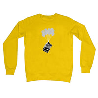 Banksy Style Melodeon Crew Neck Sweatshirt