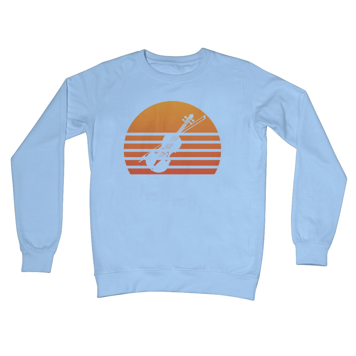 Sunset Fiddle Crew Neck Sweatshirt