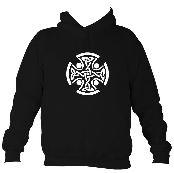 Celtic Round Hoodie-Hoodie-Jet black-Mudchutney