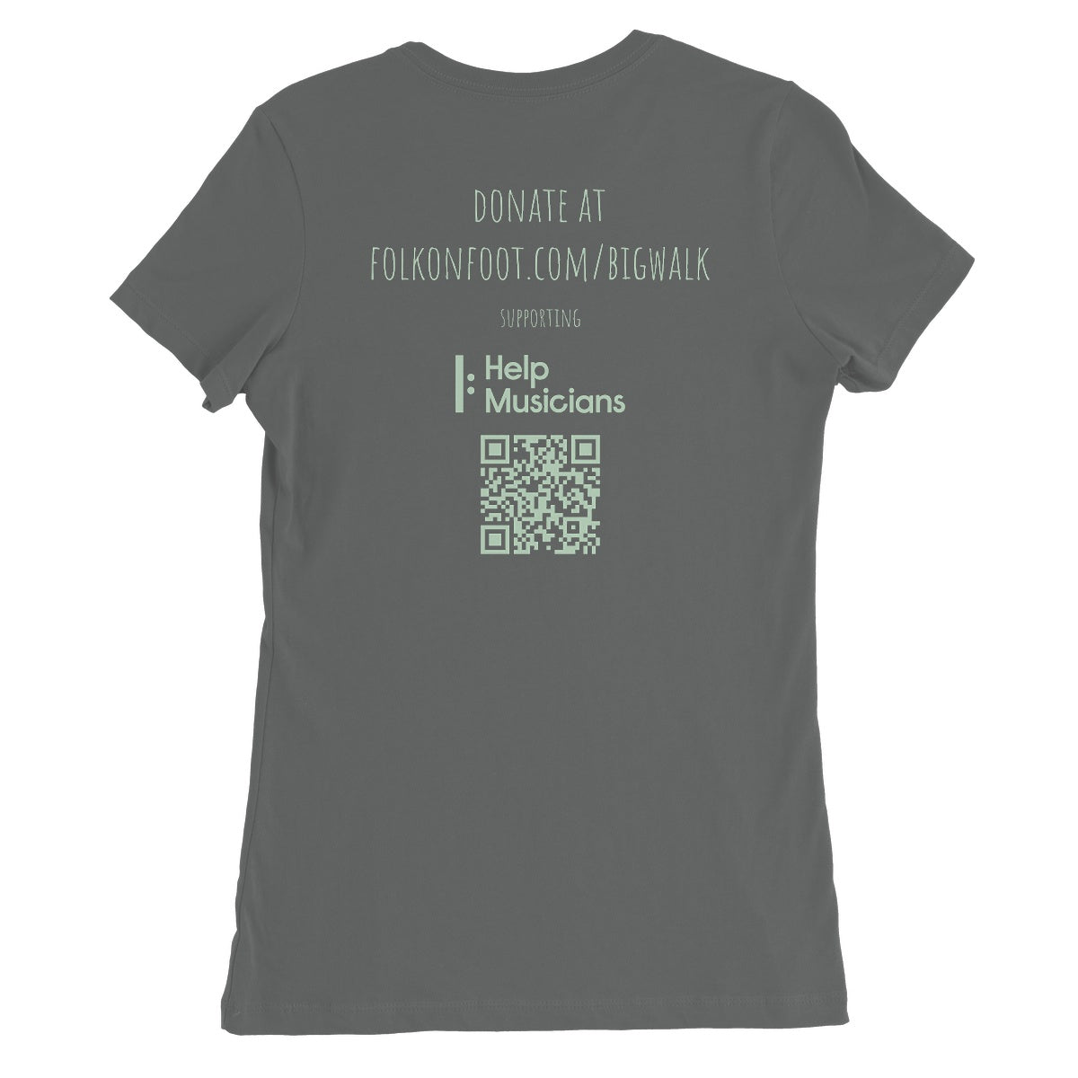 Folk on Foot - The Big Walk Women's T-Shirt