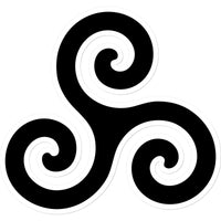 Celtic Triskelion Sticker