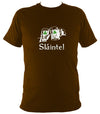 Irish Slainte T-shirt - T-shirt - Dark Chocolate - Mudchutney