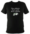 Good health, good life, good beer Irish Gaelic T-shirt - T-shirt - Black - Mudchutney
