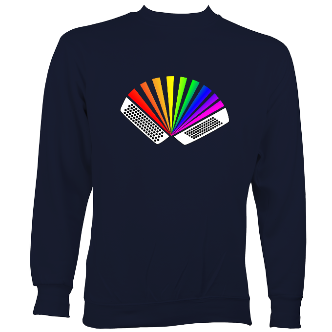 Rainbow Chromatic Accordion Sweatshirt