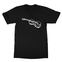 Fiddle Sketch Softstyle T-Shirt