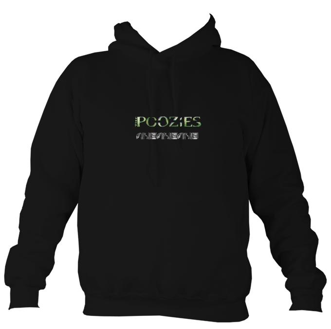 The Poozies Retro Hoodie-Hoodie-Jet black-Mudchutney