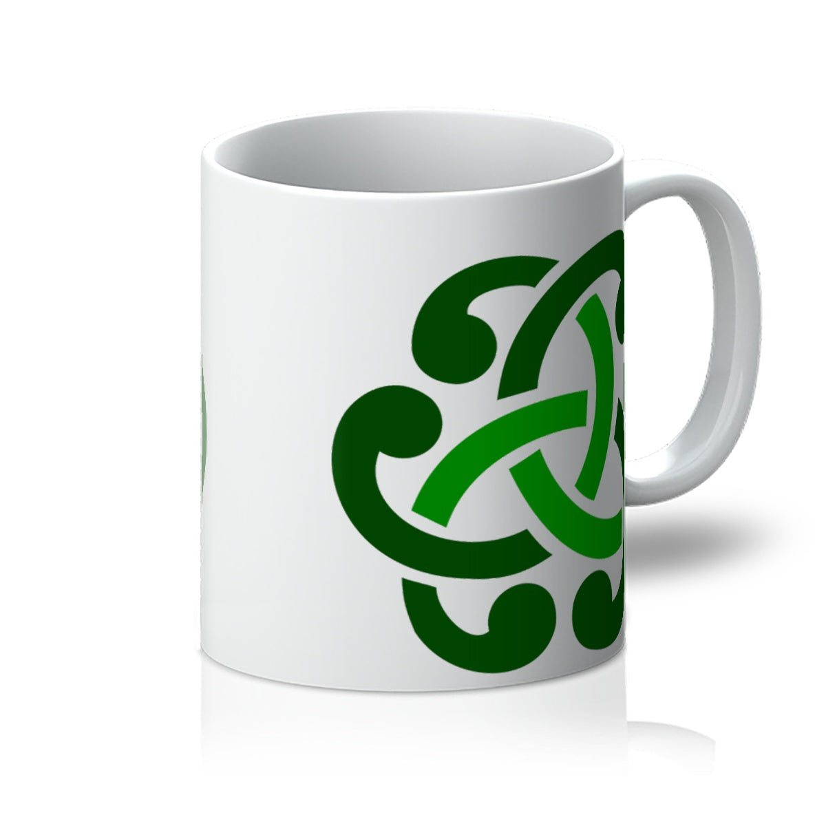 Green Celtic Knot Mug