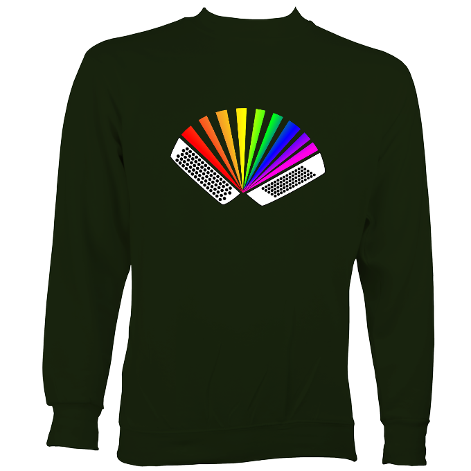 Rainbow Chromatic Accordion Sweatshirt