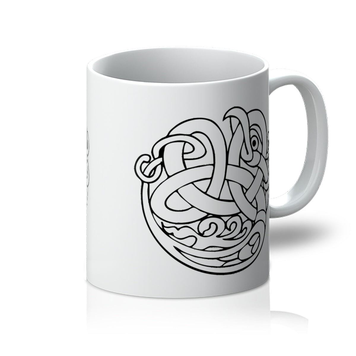 Celtic Woven Bird Mug