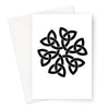 Celtic Flower Greeting Card