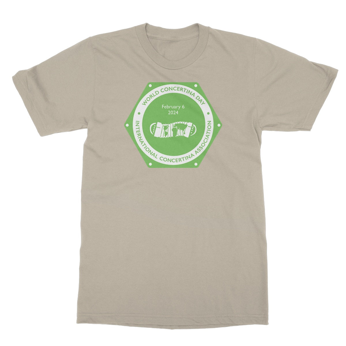 World Concertina Day 2024 T-shirt