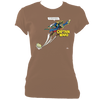 The Demon Barbers "Captain Ward" Ladies Fitted T-shirt