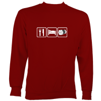 Eat, Sleep, Play Concertina Sweatshirt