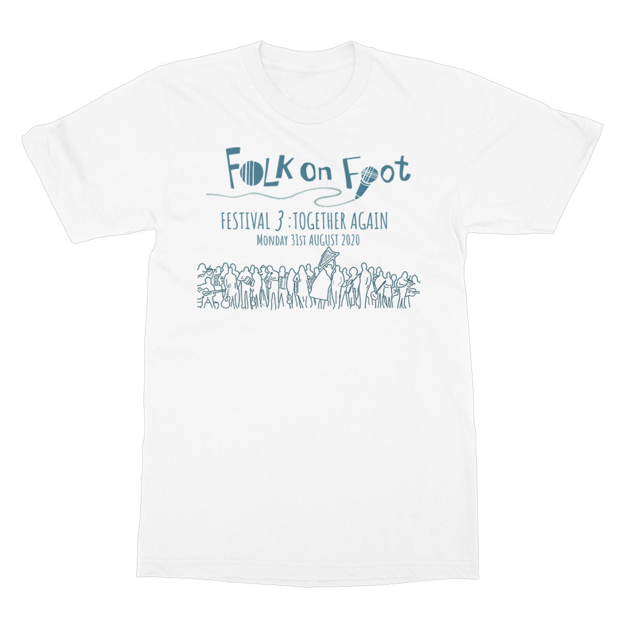 Folk on Foot 3 - Aug 2020 T-Shirt