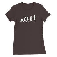 Evolution of Female Flute Players Women's Favourite T-Shirt