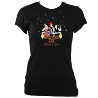 The Demon Barbers "The Lock In" Christmas Carol Fitted T-shirt
