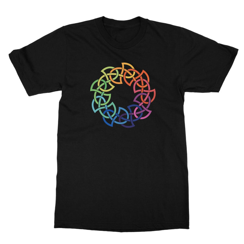 Rainbow Celtic Circle T-Shirt