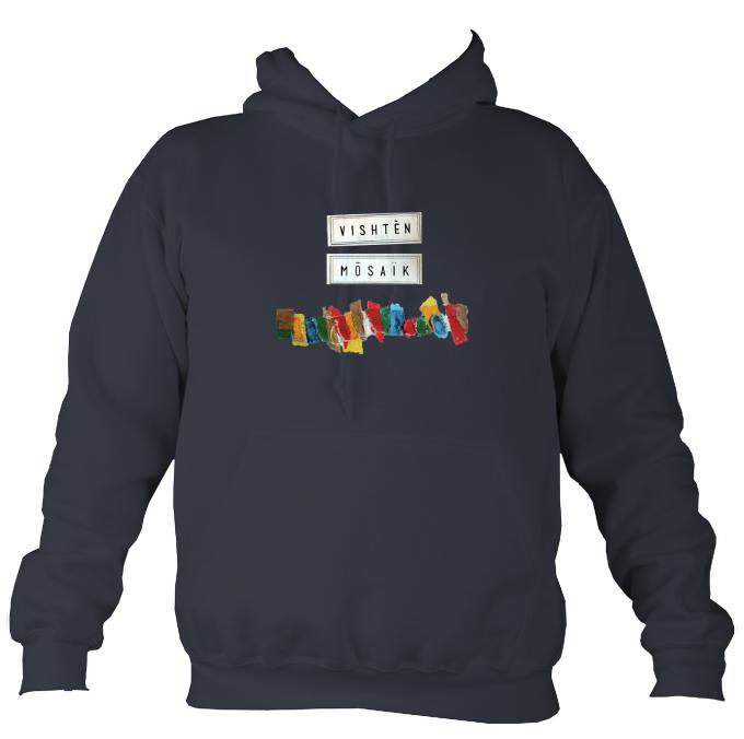 Vishtèn "Mosaic" Hoodie-Hoodie-Denim-Mudchutney