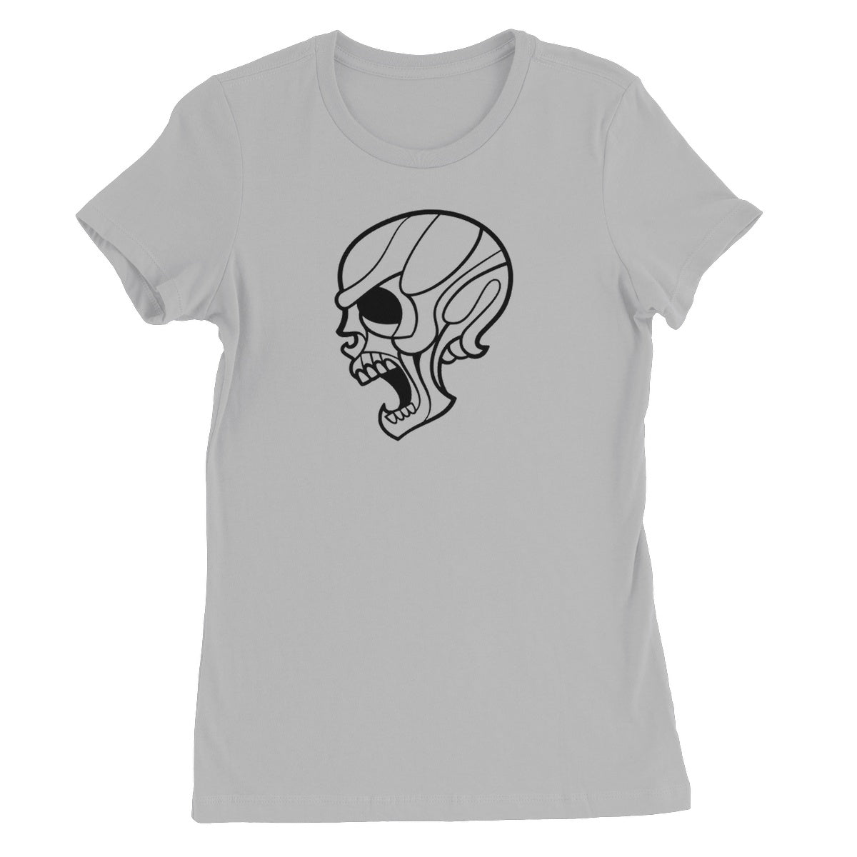 Angry Skull Women's T-Shirt