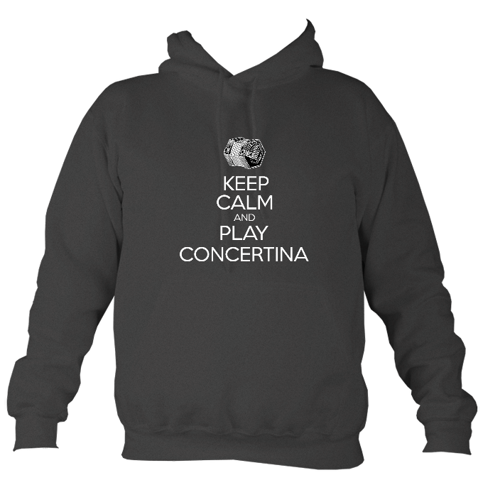 Keep Calm and Play English Concertina Hoodie