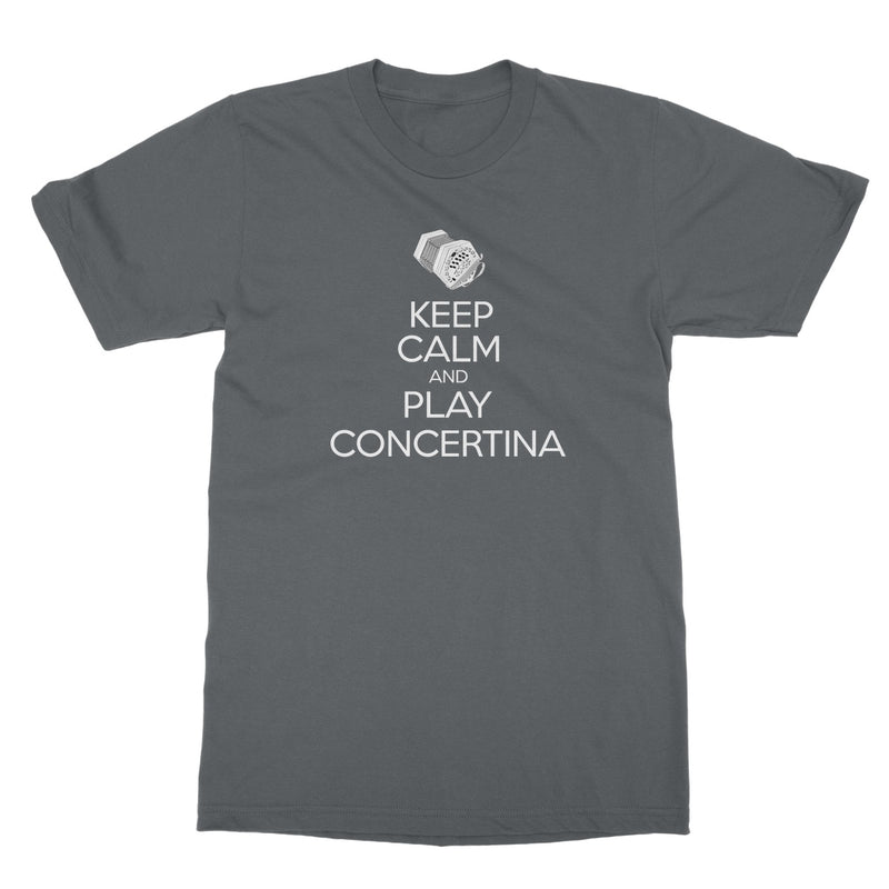 Keep Calm & Play Anglo Concertina T-Shirt