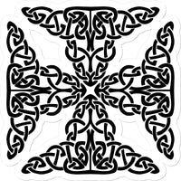 Complex Celtic Cross Sticker