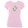 update alt-text with template Vishtèn Ladies Fitted T-shirt - T-shirt - Light Pink - Mudchutney