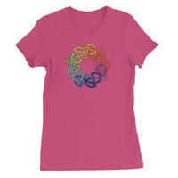 Rainbow Celtic Circle Women's T-Shirt