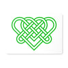 Celtic woven hearts Placemat