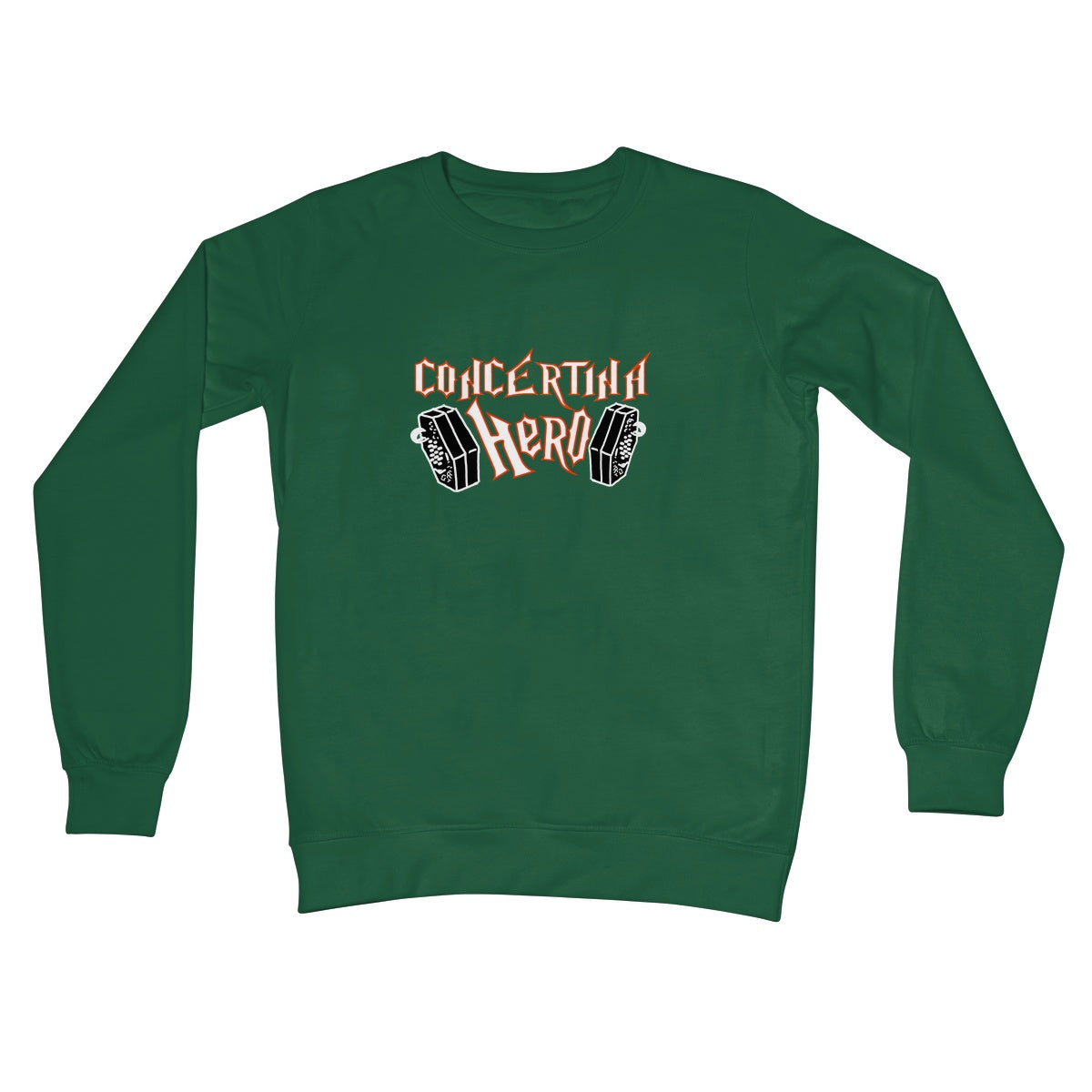 Concertina Hero Crew Neck Sweatshirt