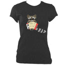 update alt-text with template Cambridge Folk Festival - Design 2 - Women's Fitted T-shirt - T-shirt - White - Mudchutney