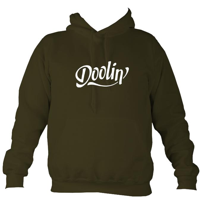 Doolin French / Irish Band Hoodie-Hoodie-Olive green-Mudchutney