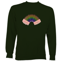 Rainbow Accordion Sweatshirt