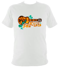 Cambridge Folk Festival - Design 8 - T-shirt - T-shirt - White - Mudchutney